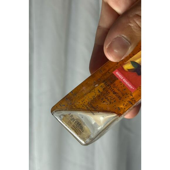VTG Y2K Bath & Body Works Moisturizing Hand Gel Anti Bacterial Mango Mandarin 00 - Picture 9 of 9